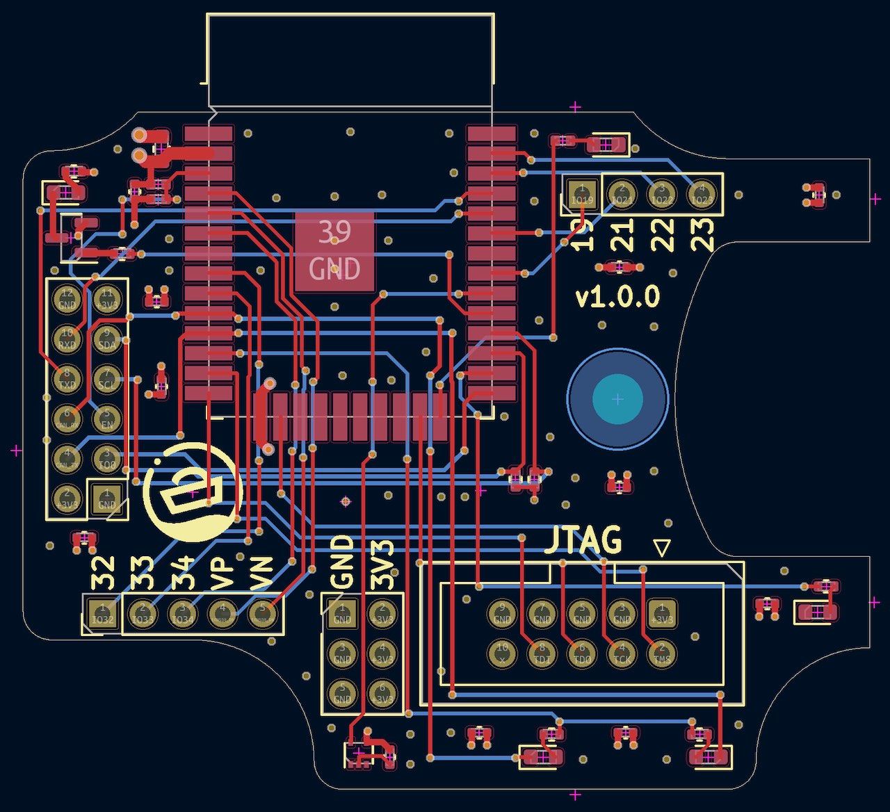 PCB design of SH-wg